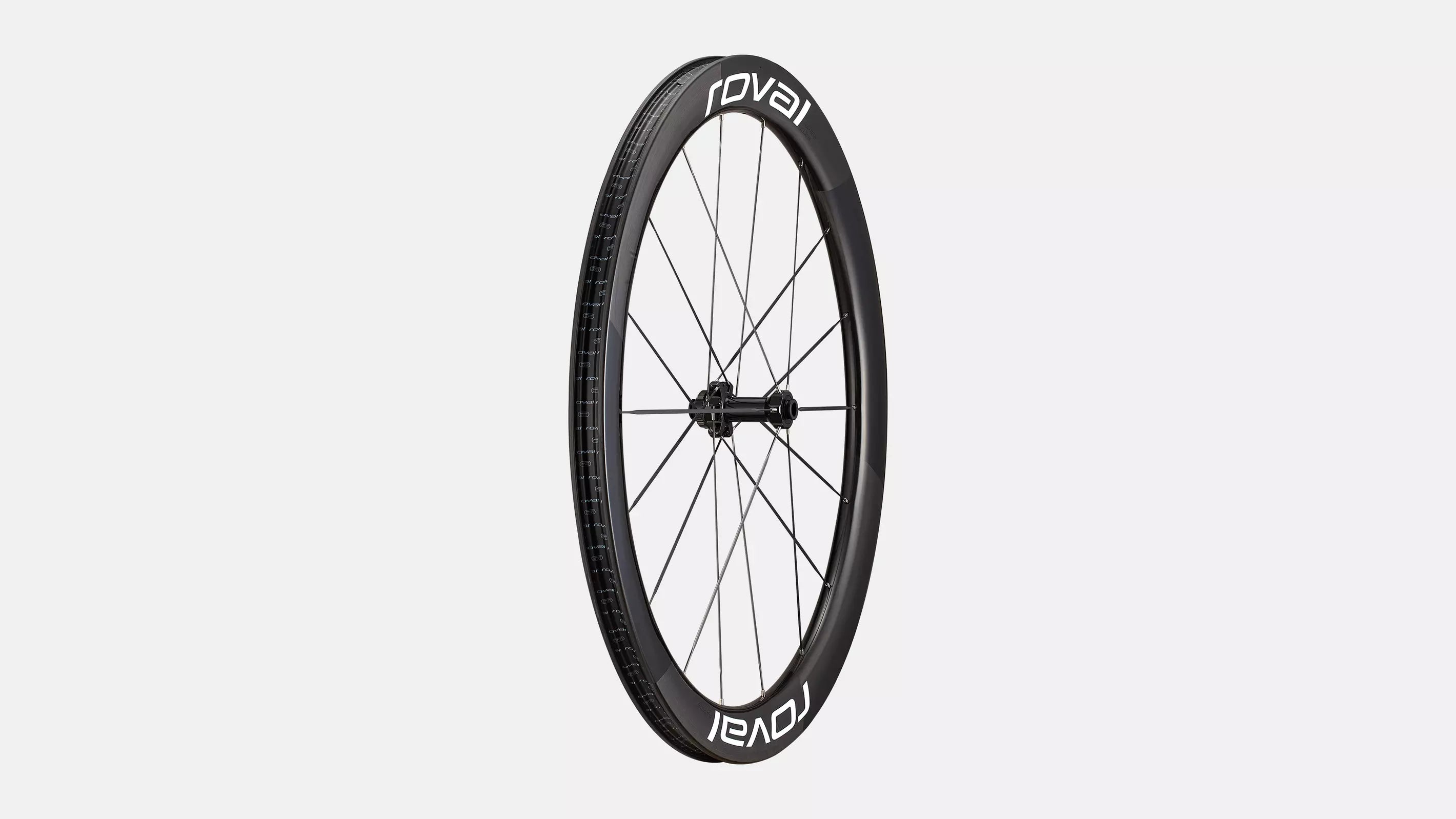 Roval Rapide CLX 3 Front Wheel Satin Carbon / Gloss Black