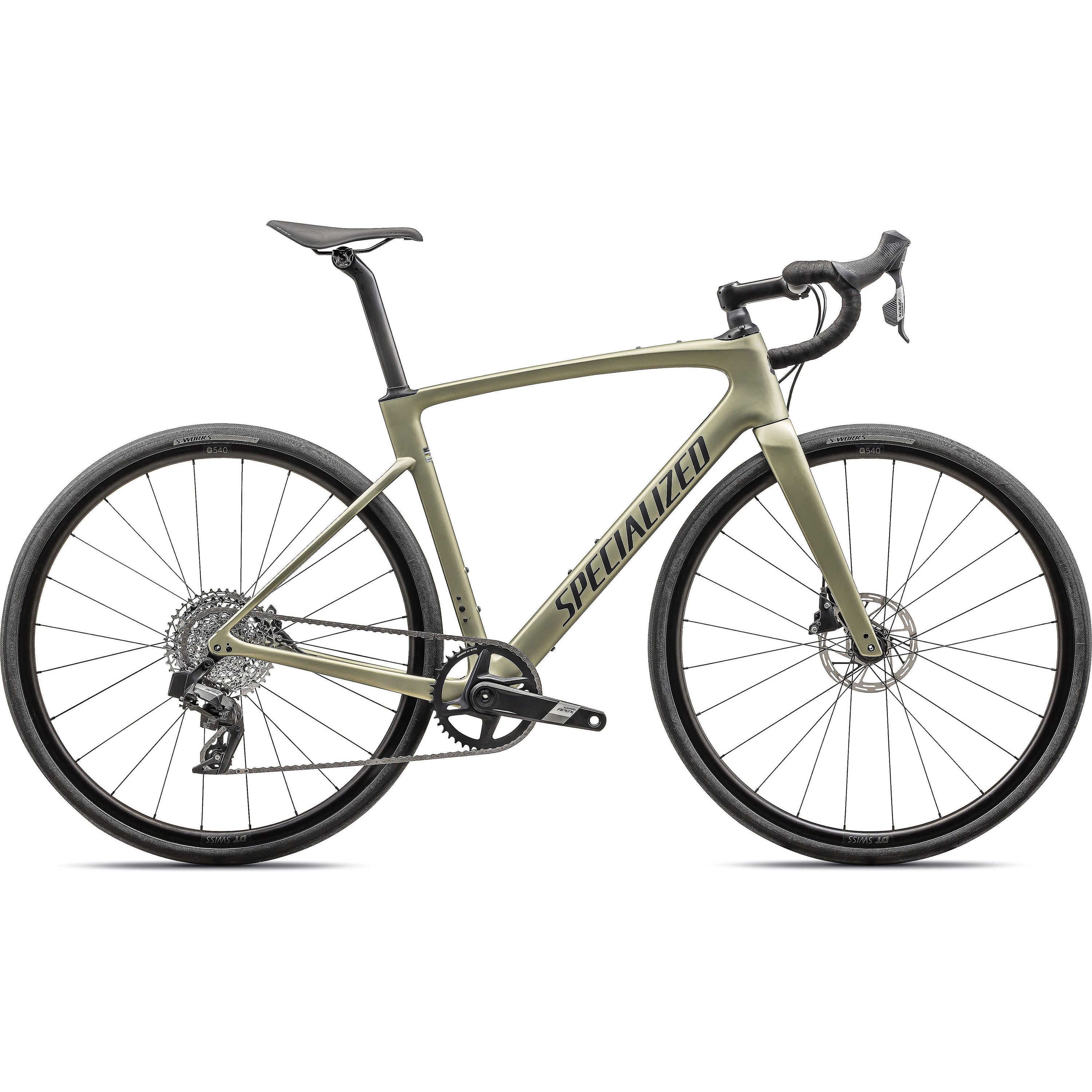 Specialized Roubaix SL8 Sport Apex bike - Metallic Spruce / Forest Green
