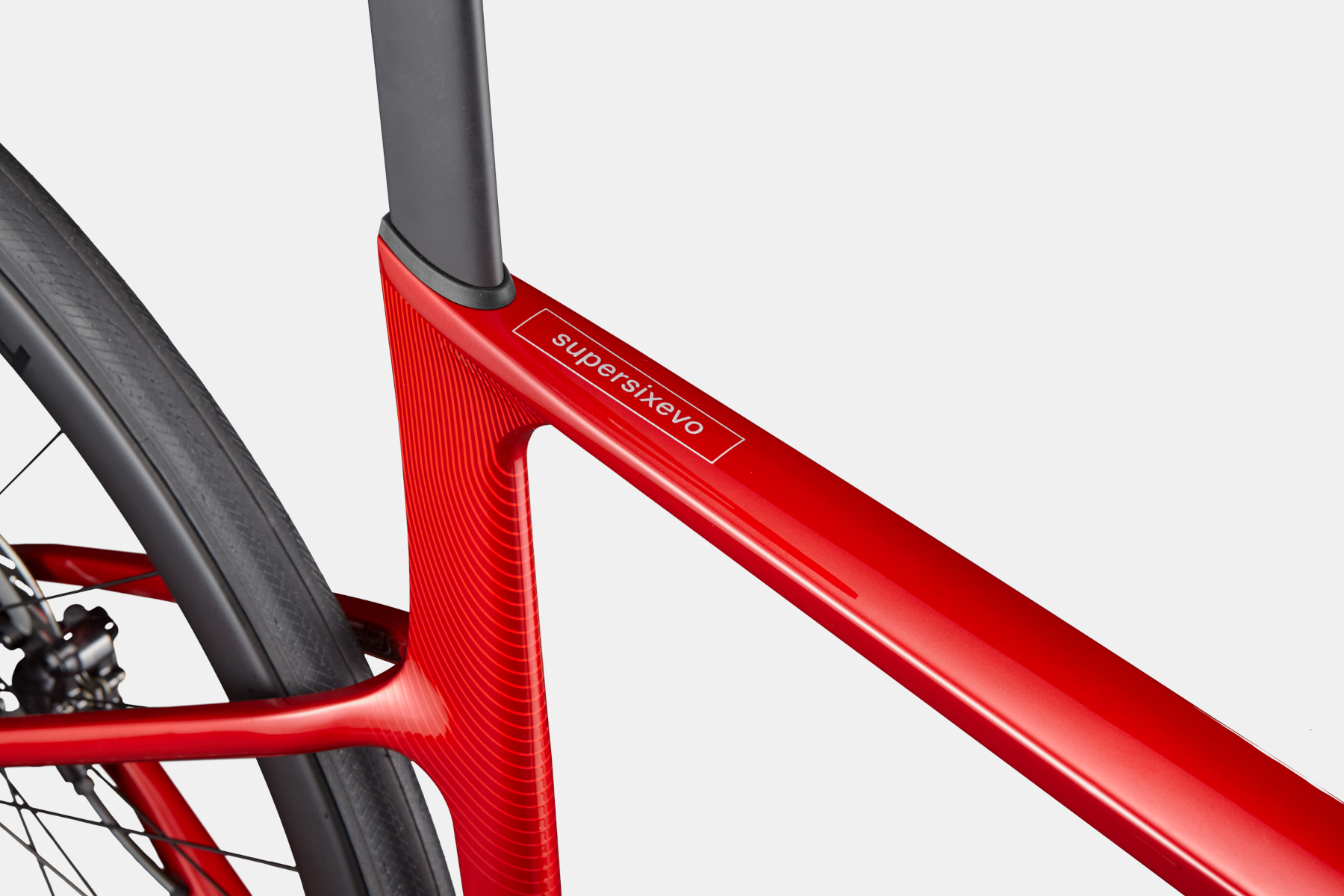 Cannondale SuperSix Evo Carbon 2 Road Bike - Metallic Red
