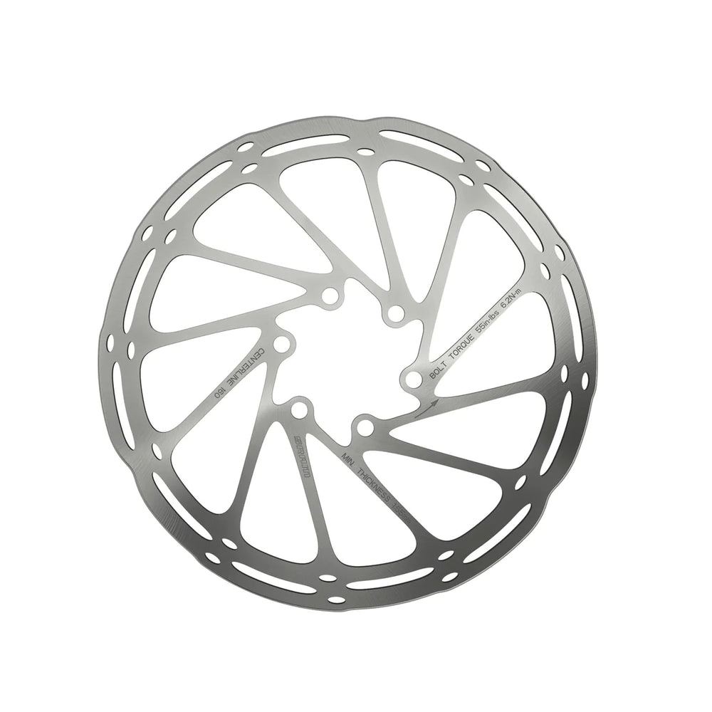 SRAM Centreline Disc Brake Rotor 6-Bolt 160mm Rounded