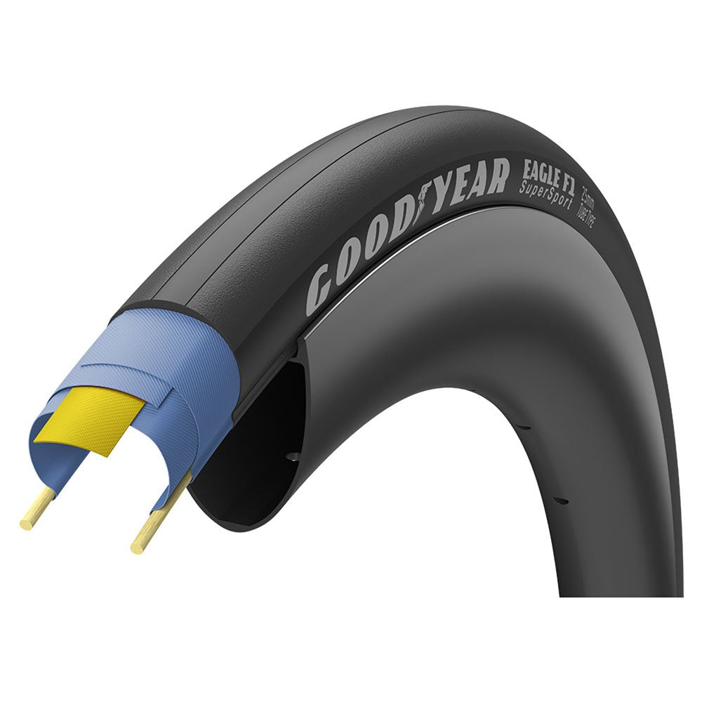 Goodyear Eagle F1 Supersport Tyre Black - Tubed
