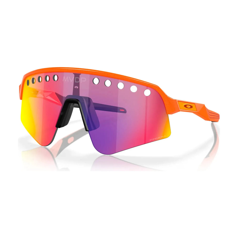 Oakley Sutro Lite Sweep MVDP Orange Sparkle Prizm Road