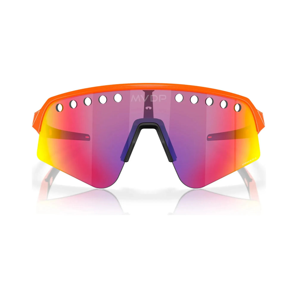 Oakley Sutro Lite Sweep MVDP Orange Sparkle Prizm Road