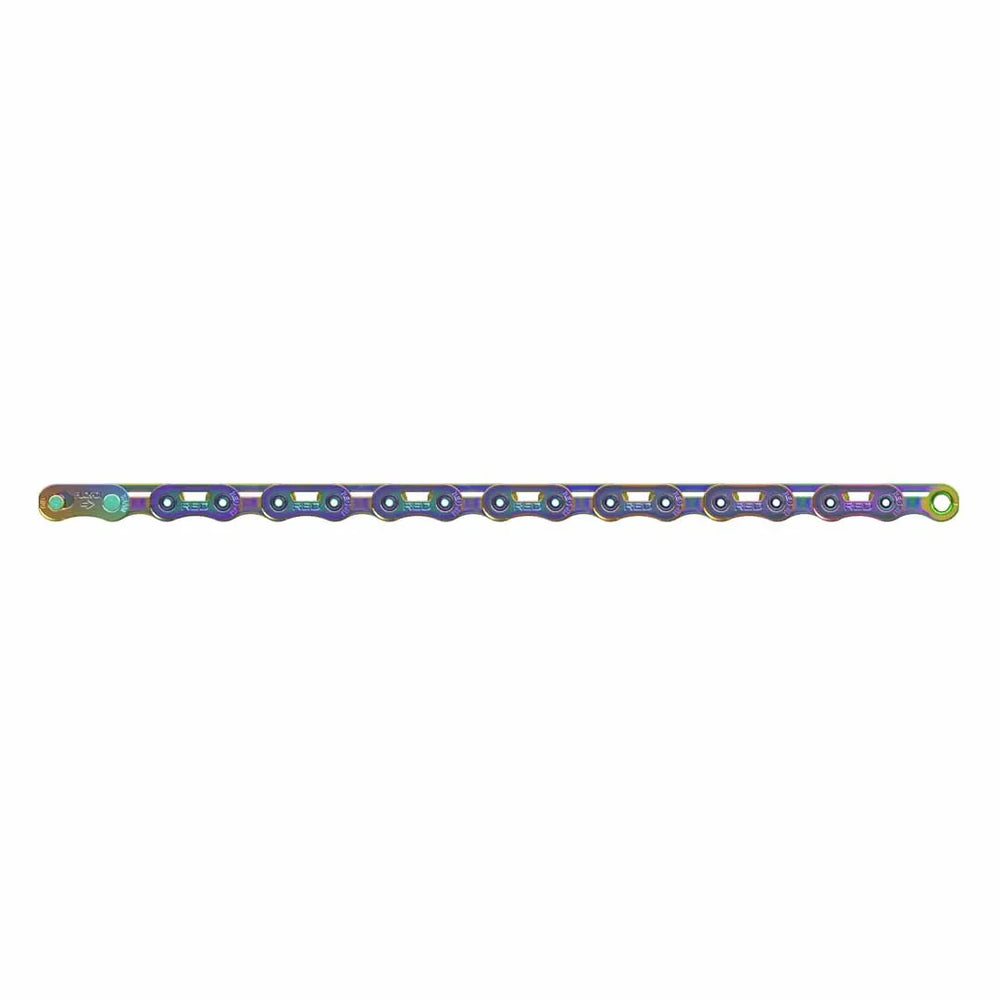 SRAM Red E1 Flattop 12-Speed Chain 126 Links Rainbow