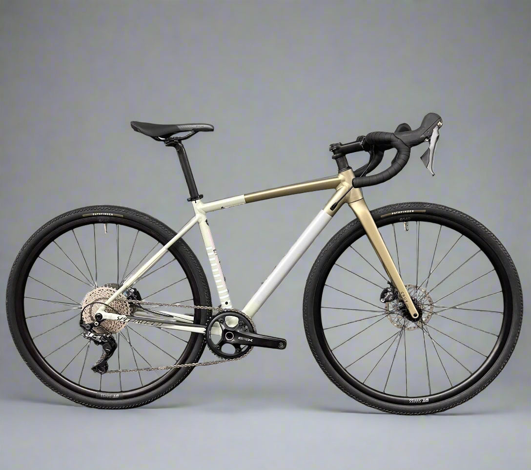 gravel bike 49 Specialized Crux DSW GRX Satin Metallic Spruce / Birch / Smoke 49 – Velofix