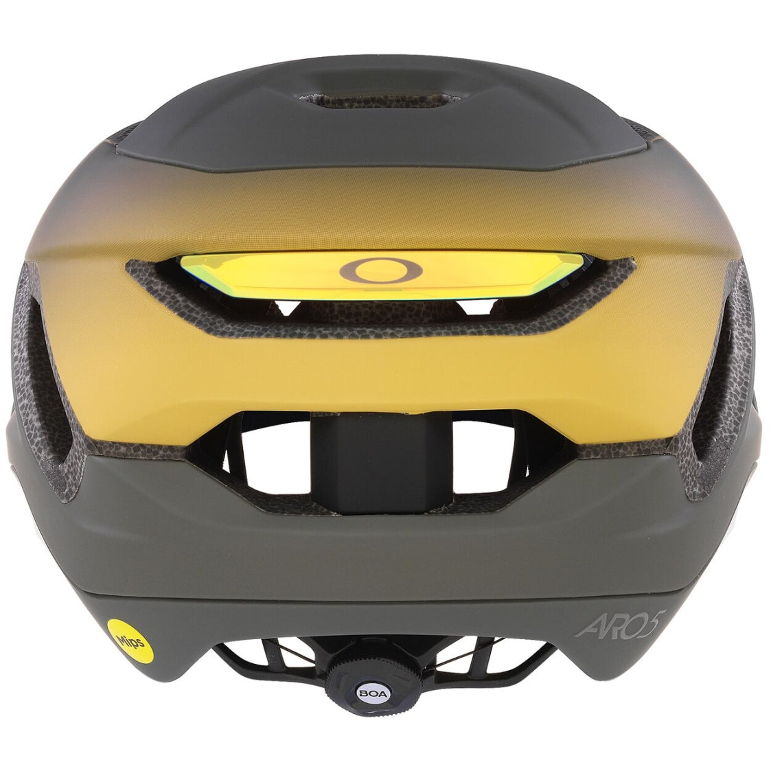 Oakley ARO5 Race Helmet  Dark Gray/Light Curry