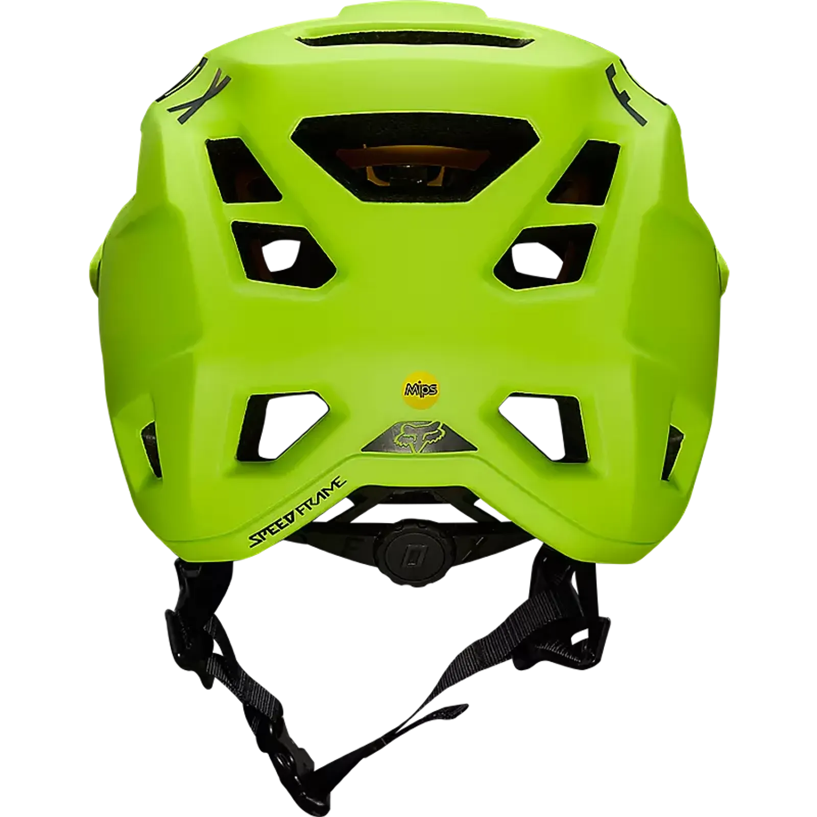 Fox Speedframe Helmet Mips Fluro Yellow Small