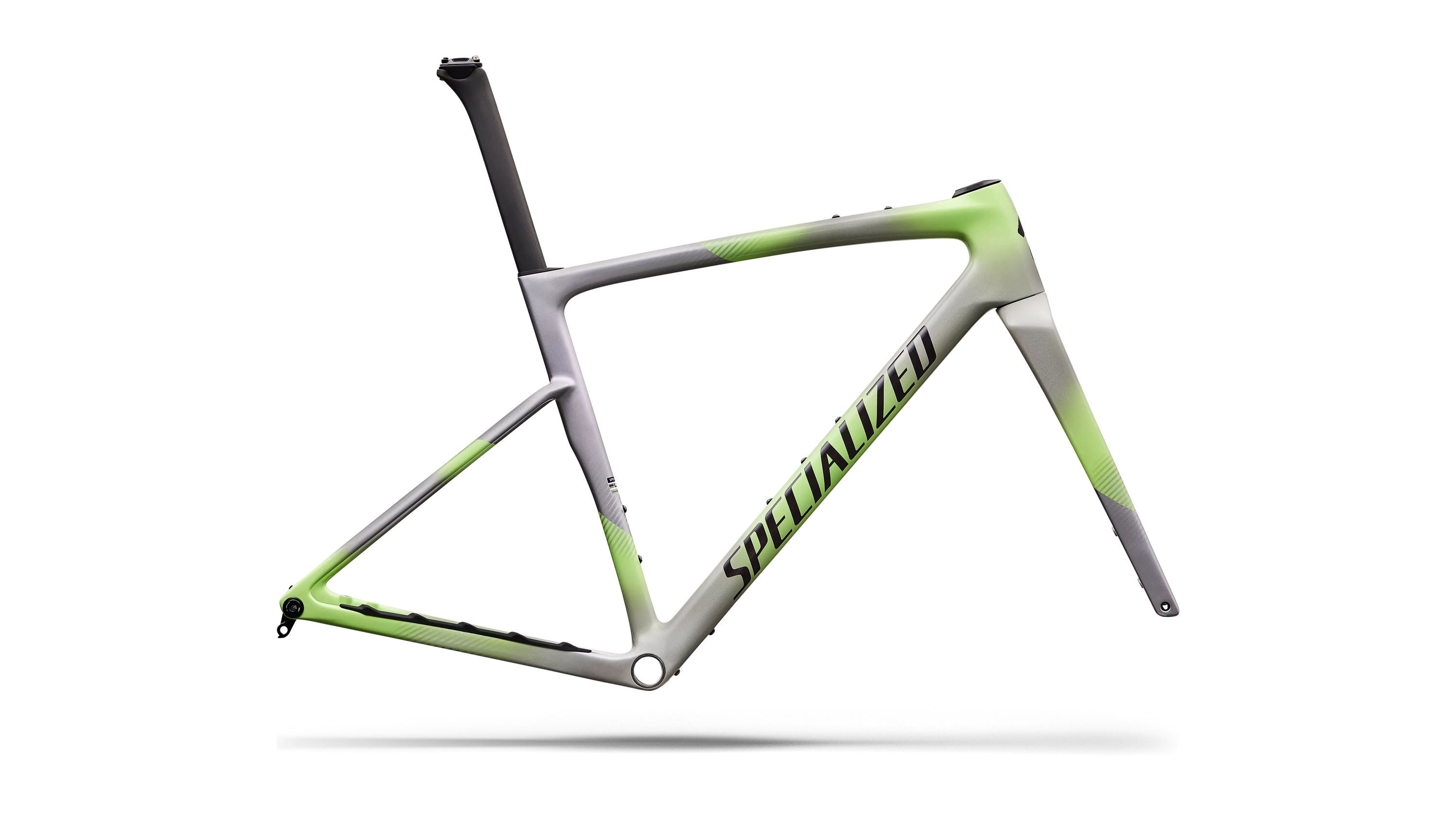 Specialized Crux  5 Frameset Dolomite Metallic / Powder Lime / Nebula Metallic