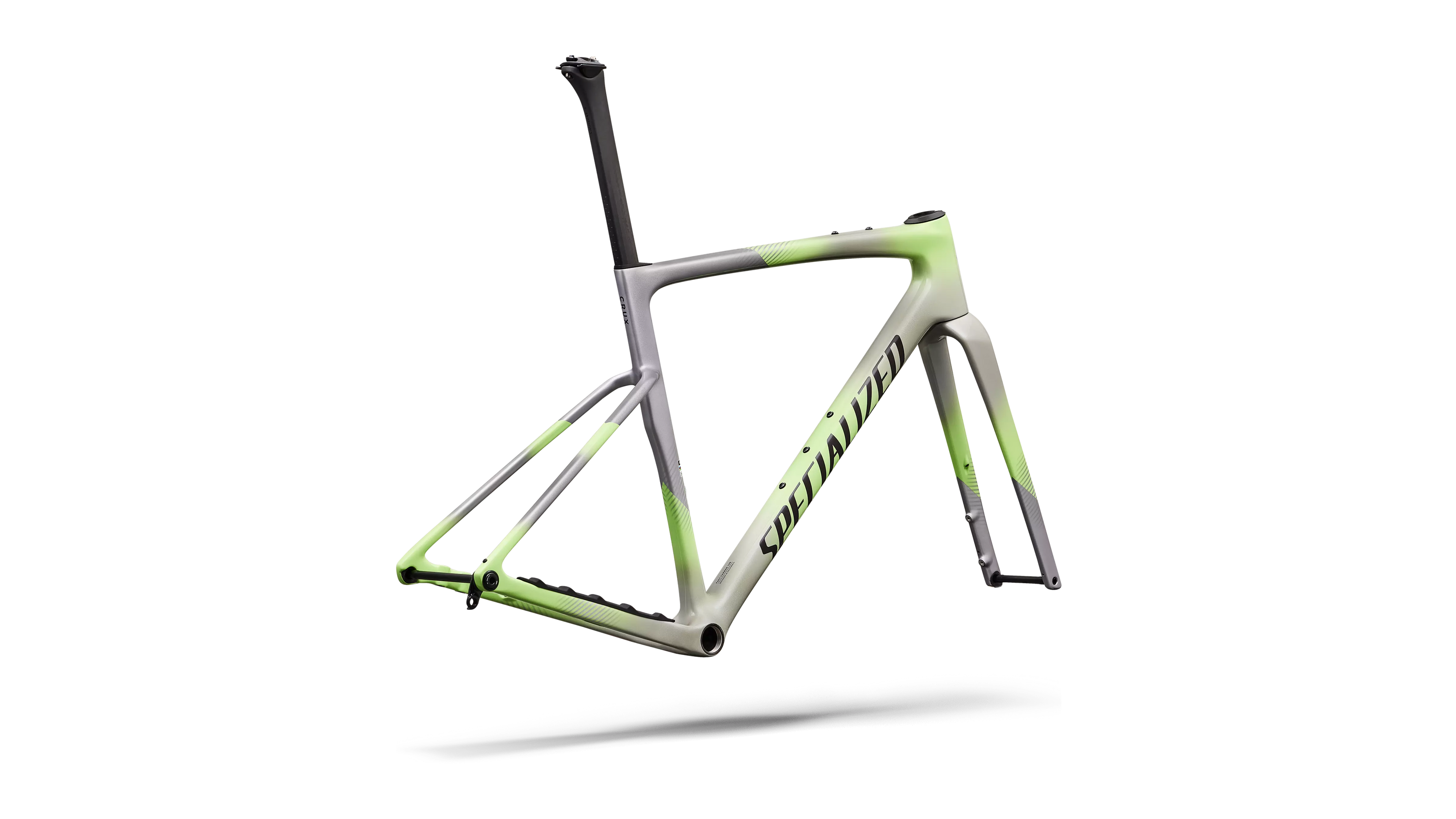 Specialized Crux  5 Frameset Dolomite Metallic / Powder Lime / Nebula Metallic