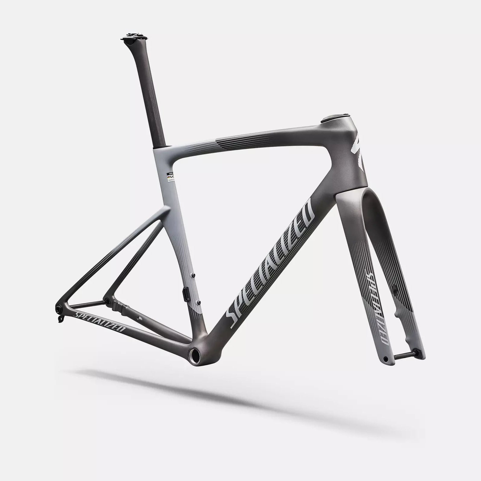 Specialized Tarmac SL9 Frameset - Satin Smoke Metallic / Silver Dust