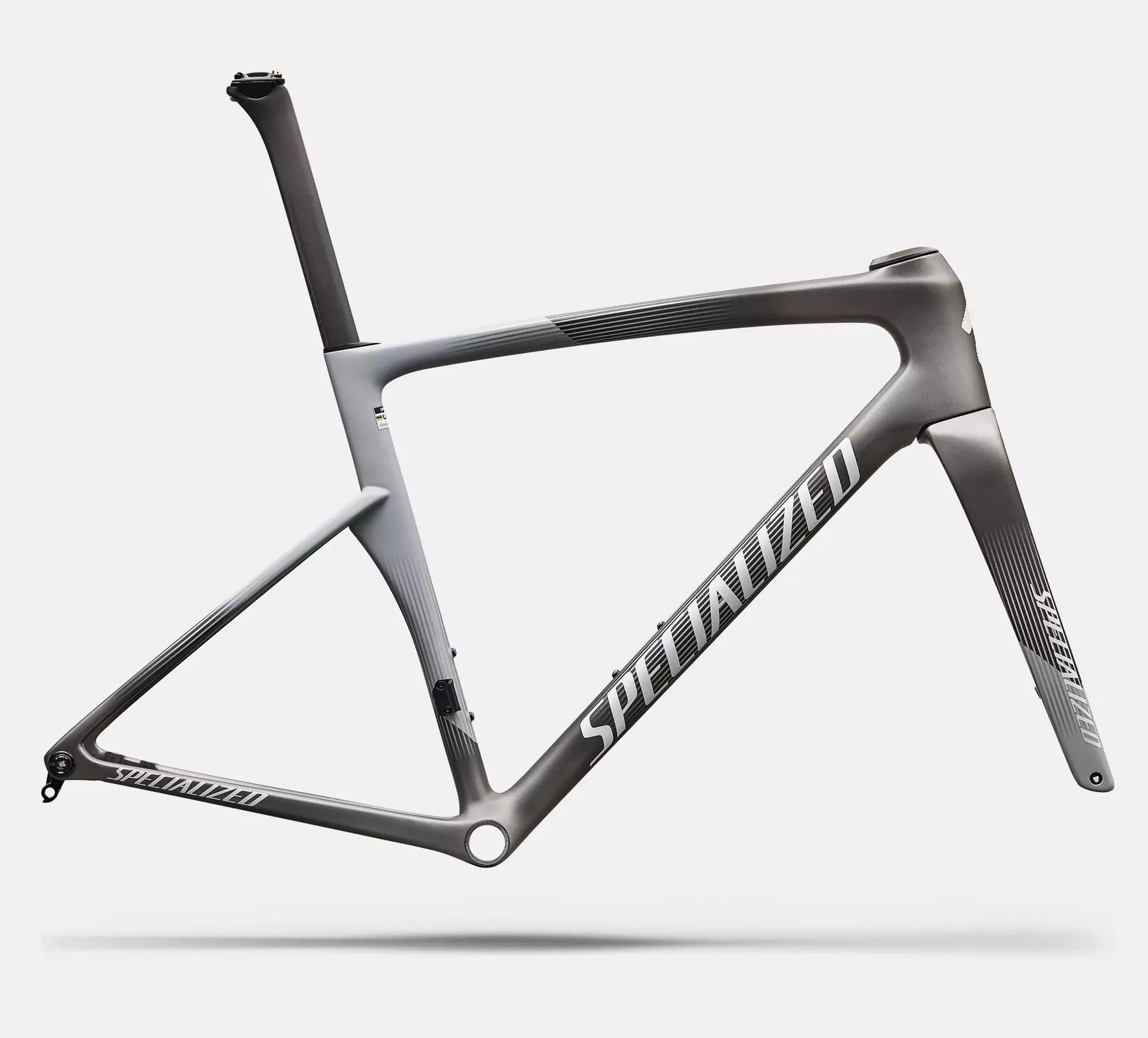 Specialized Tarmac SL9 Frameset - Satin Smoke Metallic / Silver Dust
