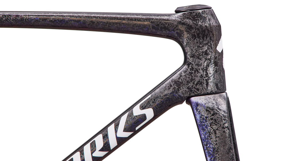 Specialized S-Works Tarmac SL9 Frameset - Carbon / Blue Red Chameleon / White