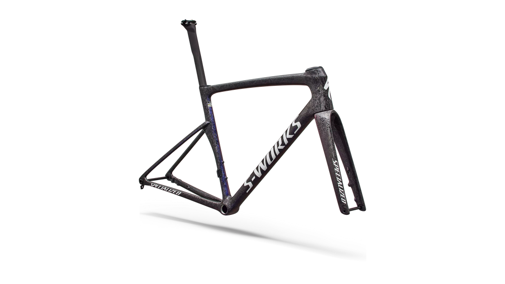 Specialized S-Works Tarmac SL9 Frameset - Carbon / Blue Red Chameleon / White