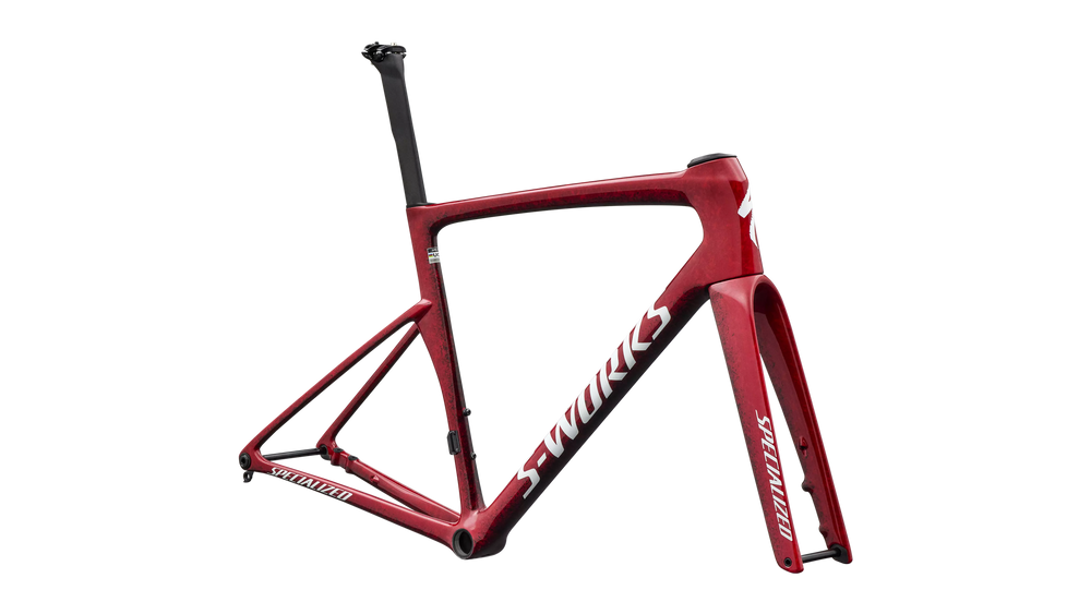 Specialized S-Works Tarmac SL9 Frameset - Vivid Red / Tarmac Black / White