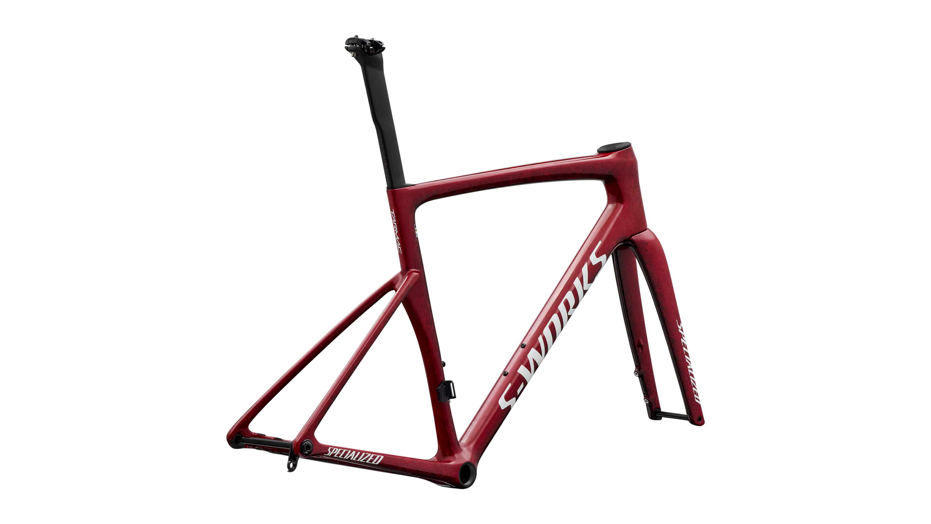 Specialized S-Works Tarmac SL9 Frameset - Vivid Red / Tarmac Black / White