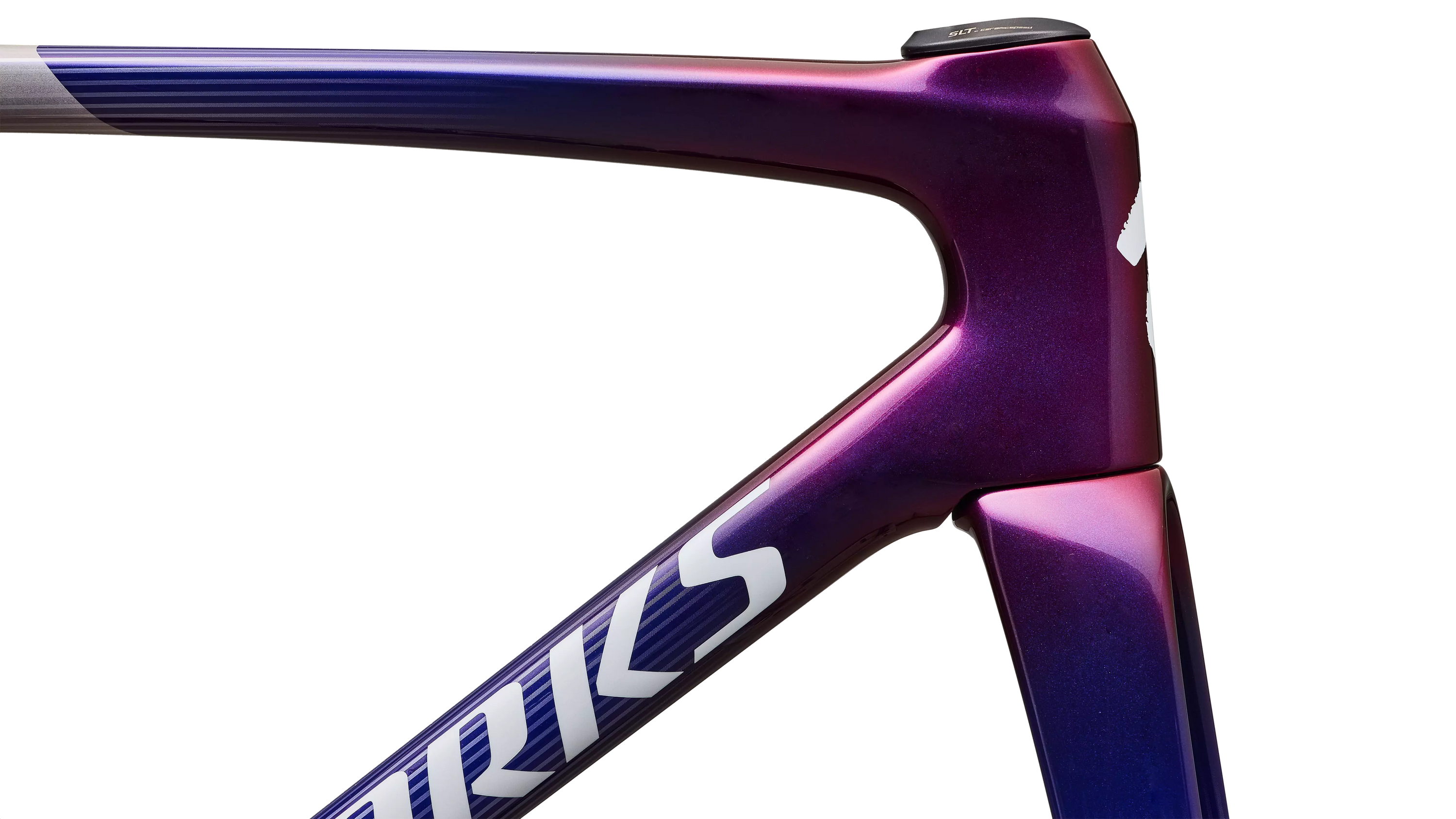 Specialized S-Works Tarmac SL9 Frameset - Red Sky / Dove Grey / Metallics White Silver