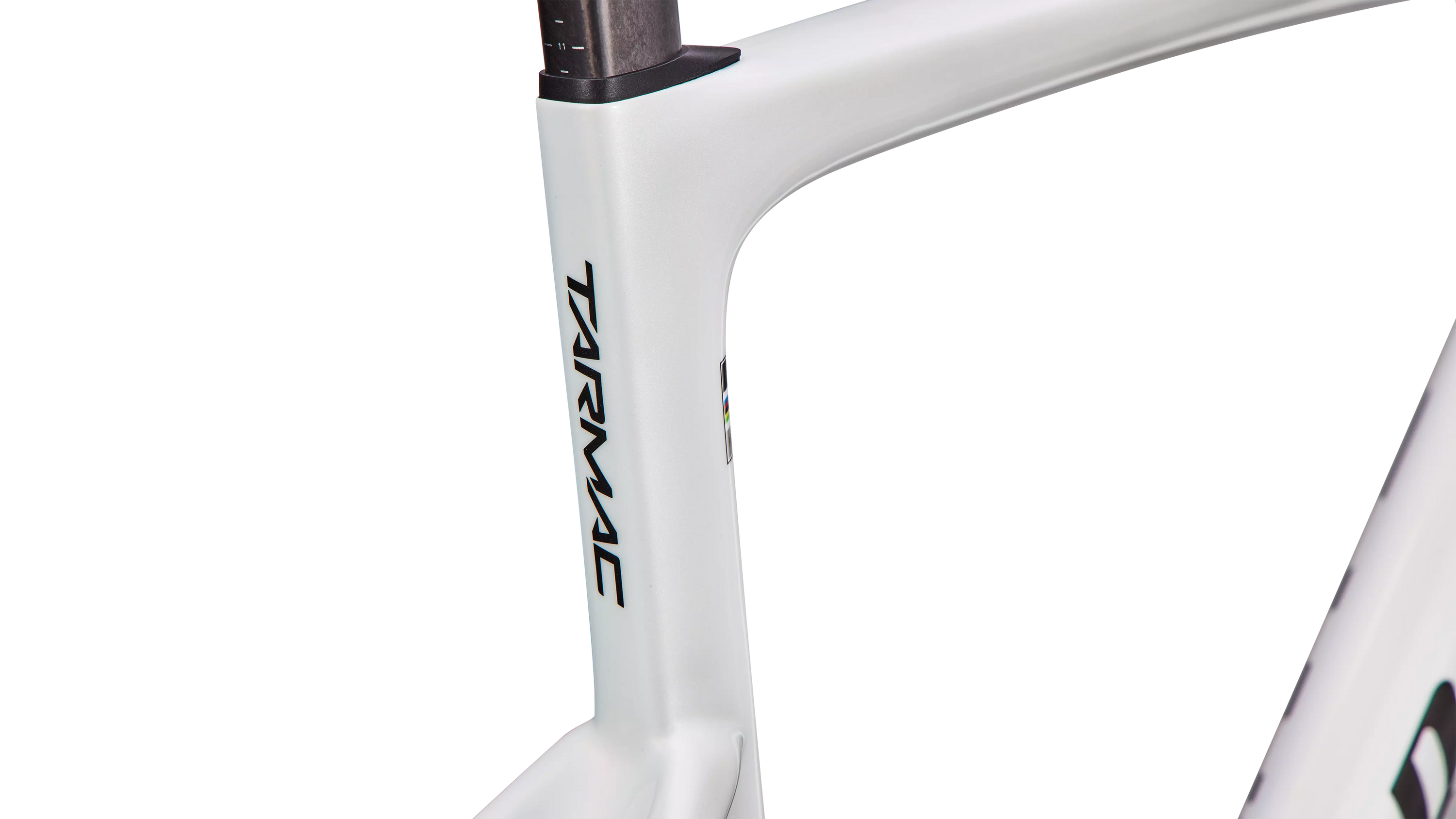 Specialized S-Works Tarmac SL9 Frameset - Metallic White Silver / Gold Pearl / Metallic Obsidian