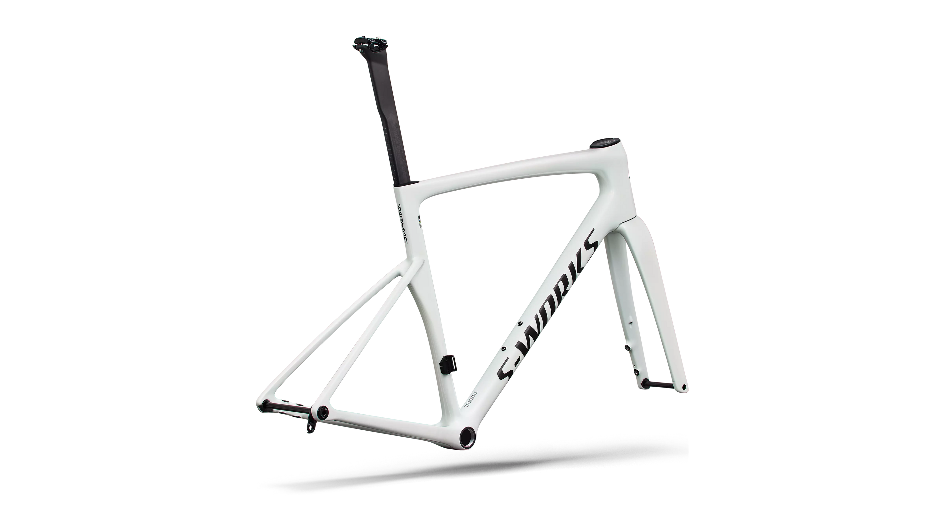 Specialized S-Works Tarmac SL9 Frameset - Metallic White Silver / Gold Pearl / Metallic Obsidian