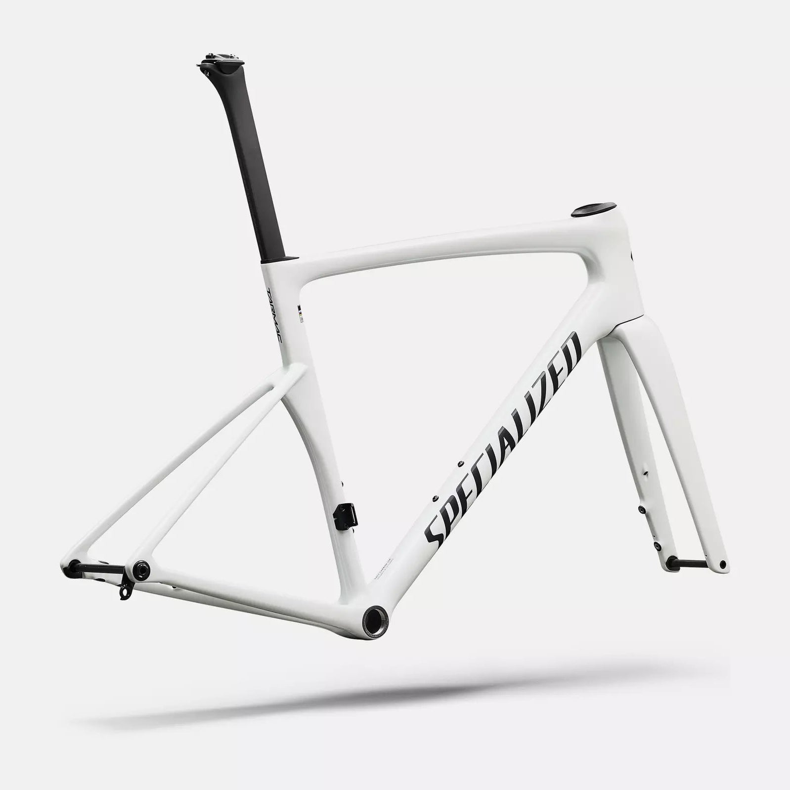 Specialized Tarmac SL9 Frameset - Gloss White Silver Metallic / Tarmac Black