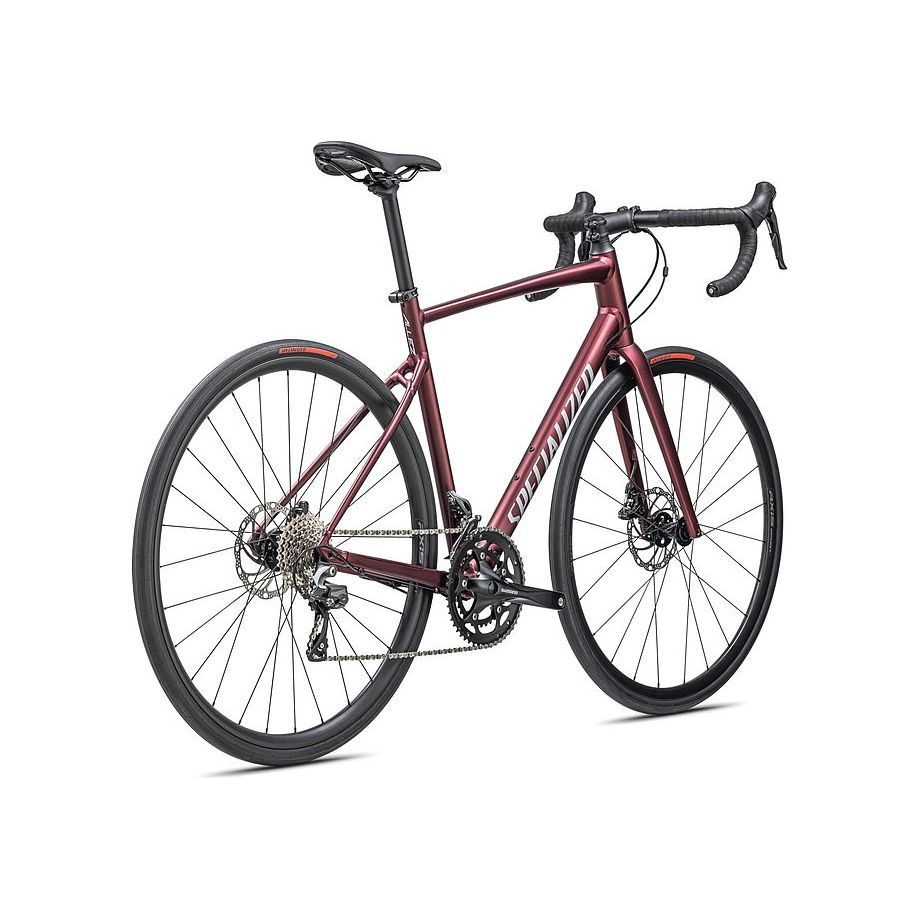 Specialized Allez Disc Satin Maroon Silver Dust Flo Red