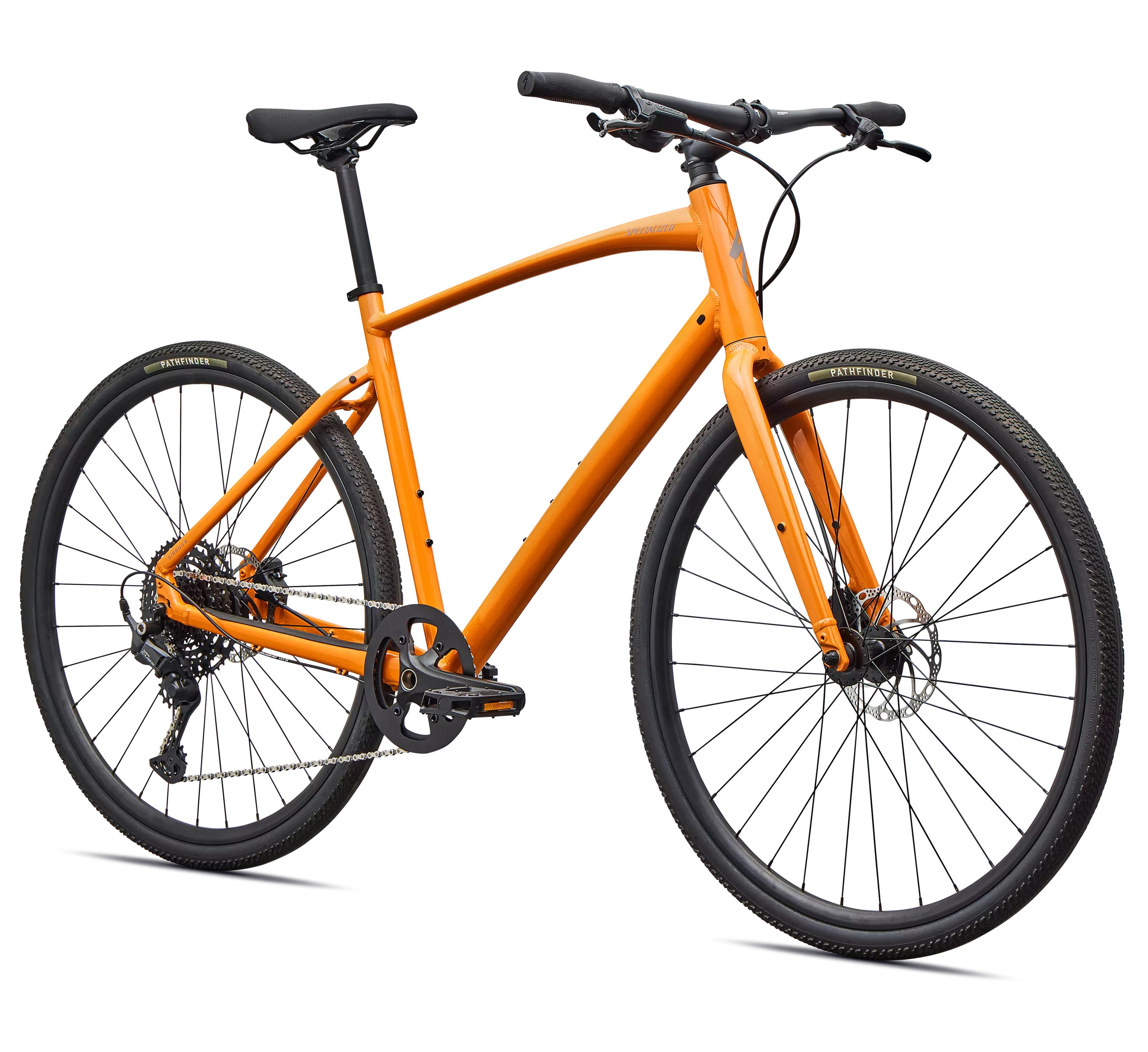 Specialized Sirrus X 3.0 Gloss 50% Cqv Reflex Fine Violet Ghost Pearl Over Orange Zest / Desert Metallic Frost