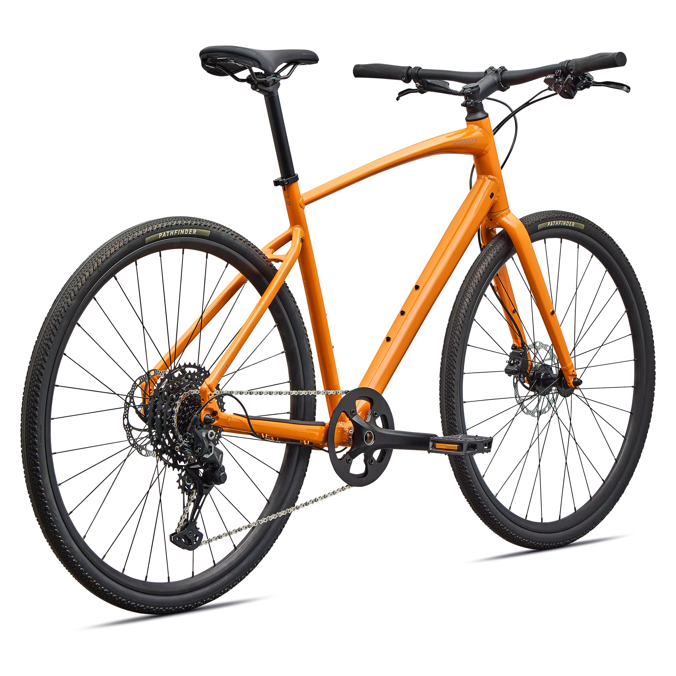 Specialized Sirrus X 3.0 Gloss 50% Cqv Reflex Fine Violet Ghost Pearl Over Orange Zest / Desert Metallic Frost