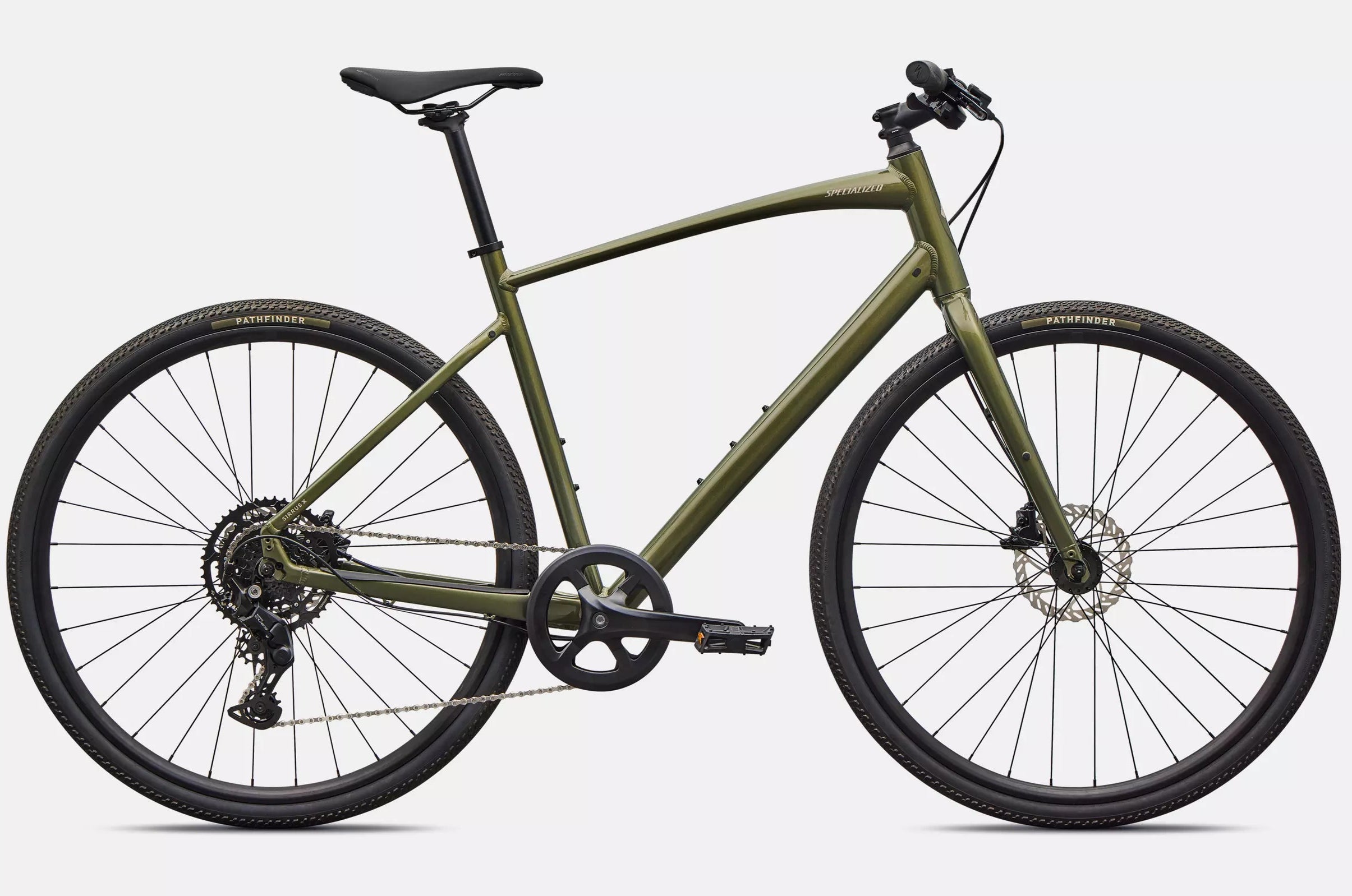 Specialized Sirrus X 2.0 Gloss Laruel Green Metallic / Sandstone Metallic Frost Reflective