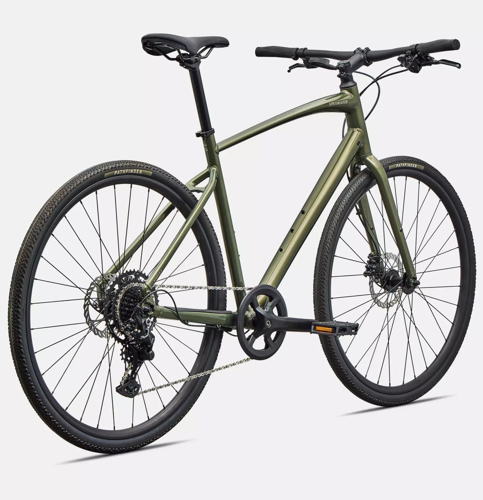 Specialized Sirrus X 2.0 Gloss Laruel Green Metallic / Sandstone Metallic Frost Reflective