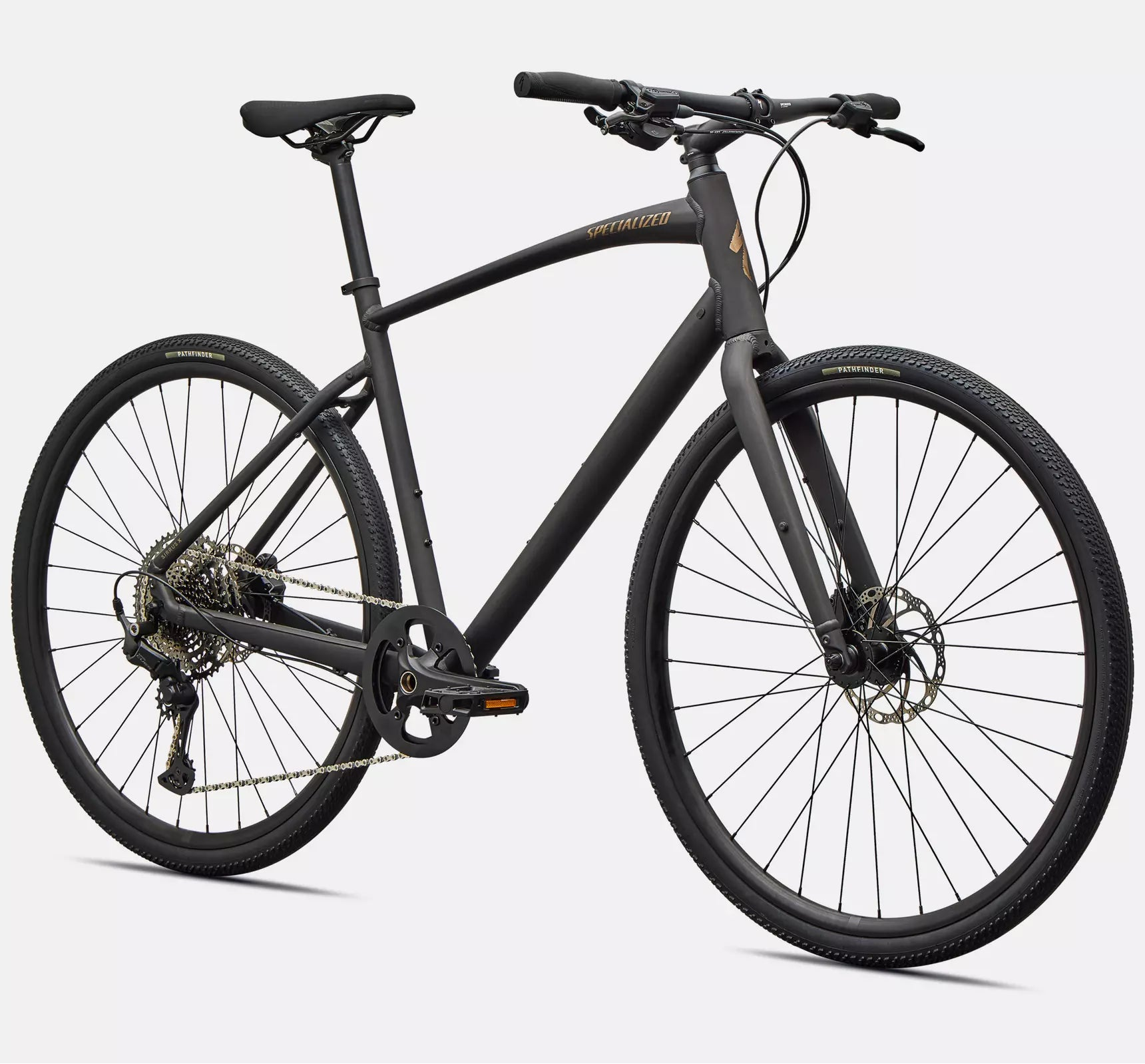 Specialized Sirrus X 3.0 Satin Metallic Obsidian / Burnt Gold Metallic Frost Reflective