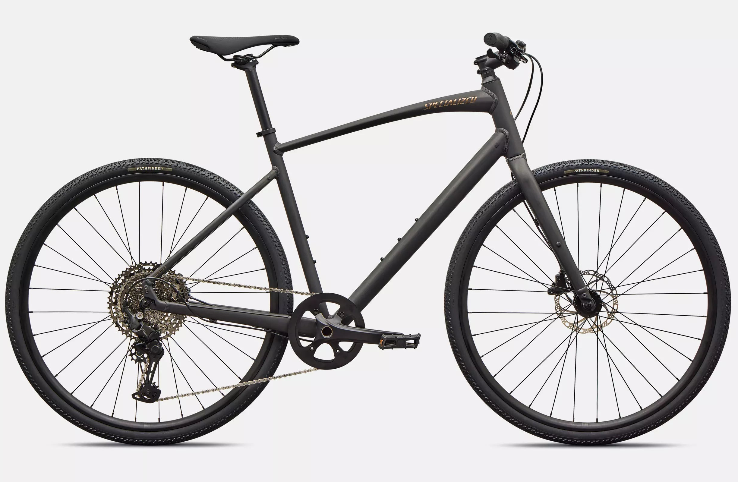 Specialized Sirrus X 3.0 Satin Metallic Obsidian / Burnt Gold Metallic Frost Reflective