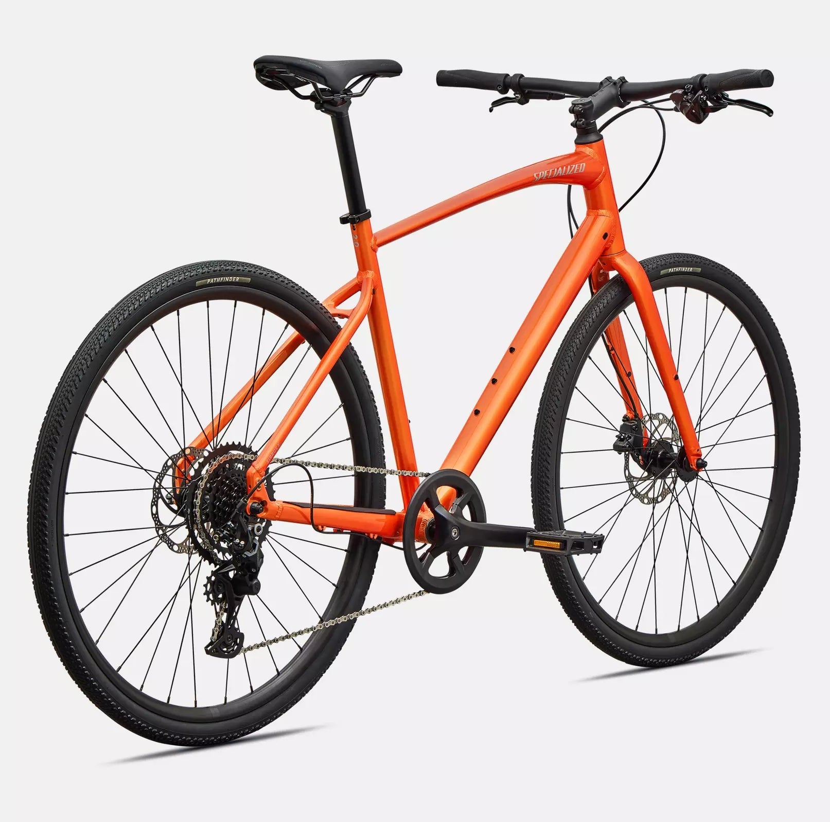 Specialized Sirrus X 2.0 Gloss Tangerine / Shadow Silver Frost Reflective