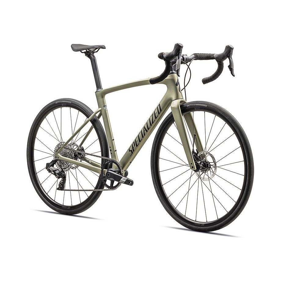 Specialized Roubaix SL8 Sport Apex bike - Metallic Spruce / Forest Green