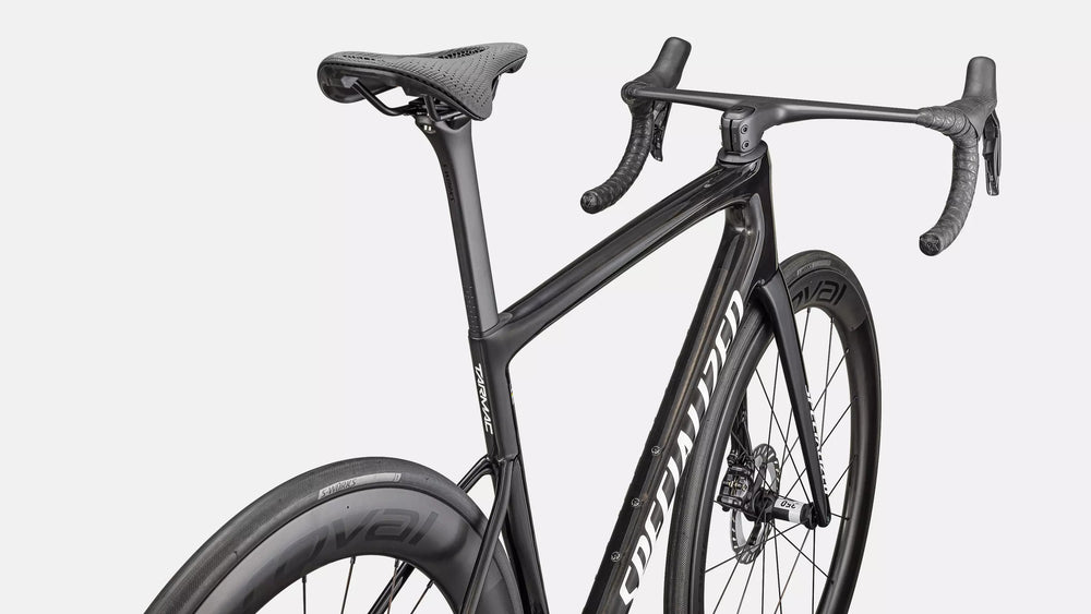 Specialized Tarmac SL8 Pro Di2 bike -  Gloss Carbon / Metallic White Silver