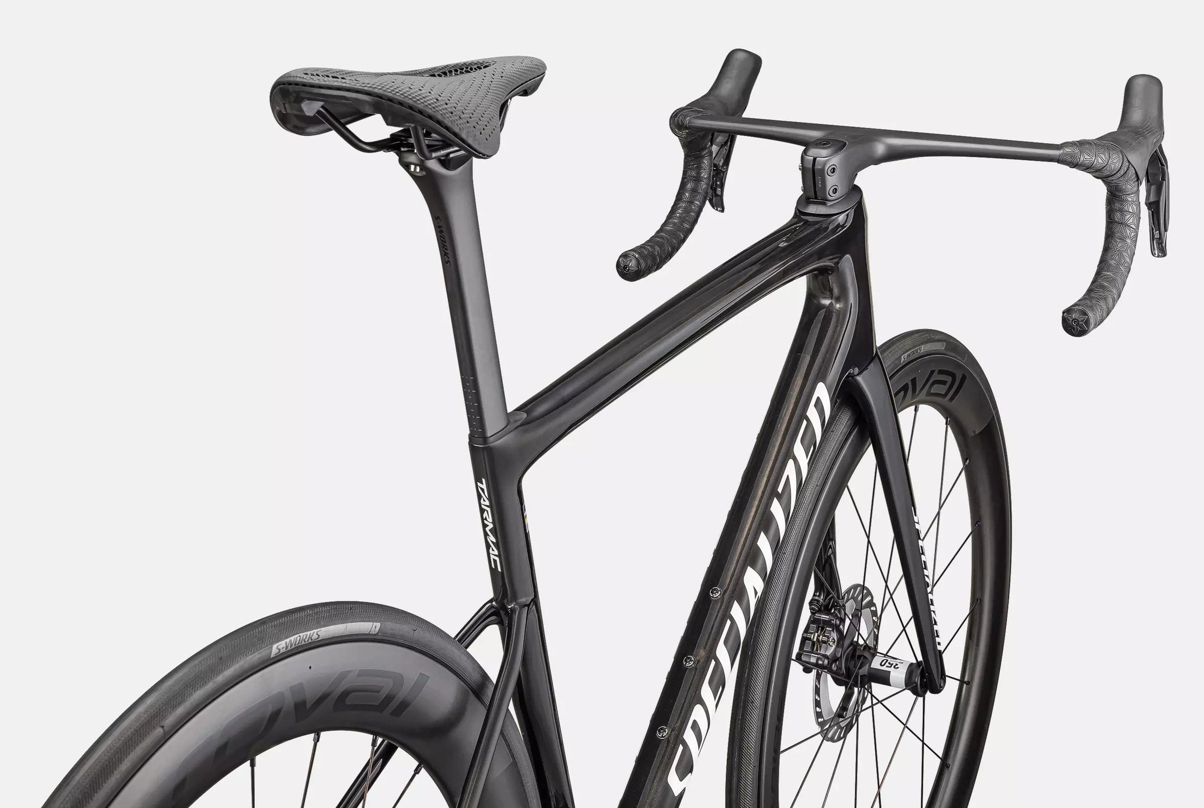 Specialized Tarmac SL8 Pro Di2 bike -  Gloss Carbon / Metallic White Silver