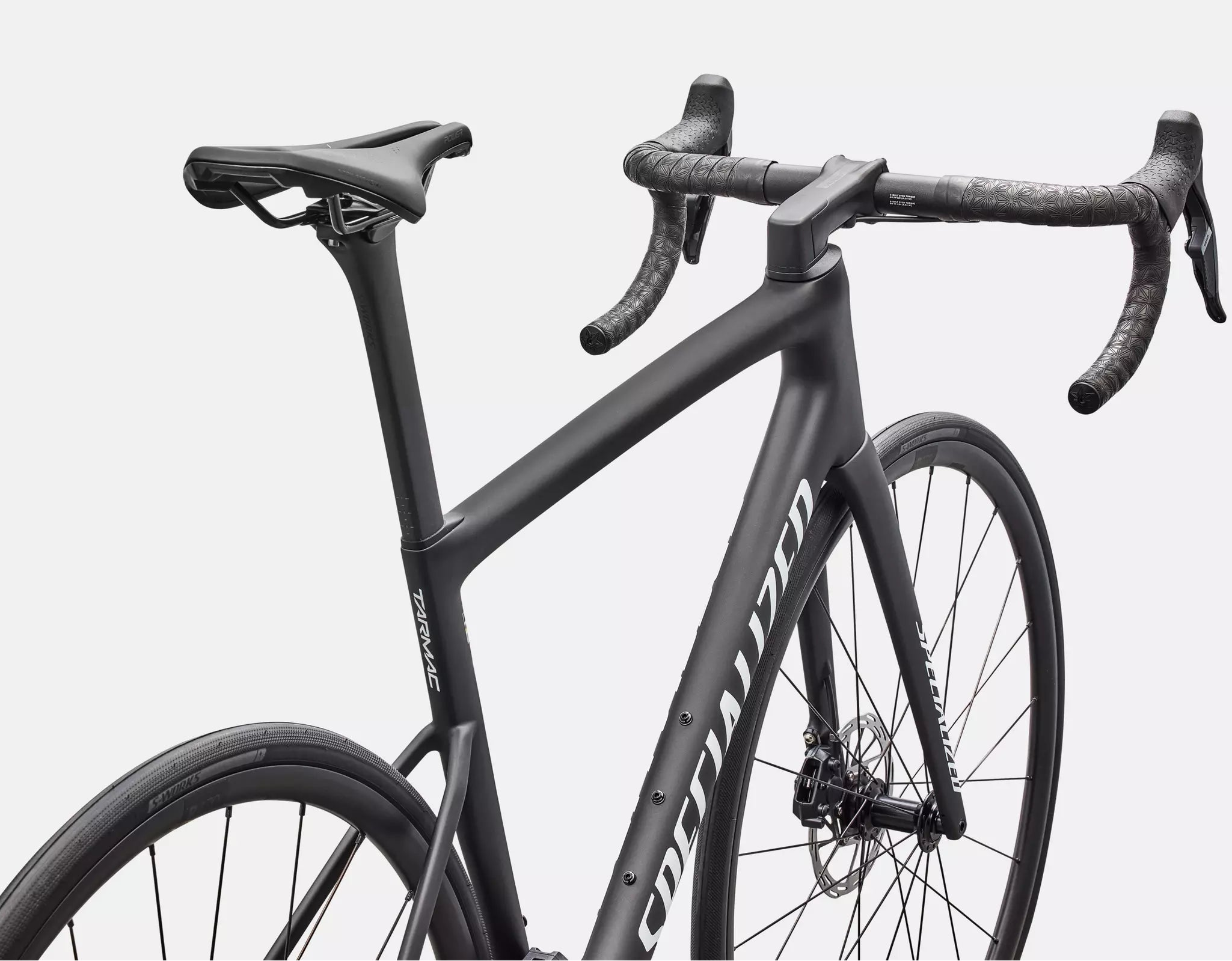 Specialized Tarmac SL8 Comp Bike - Satin Carbon / White