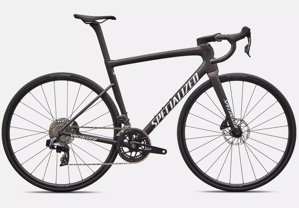 Specialized Tarmac SL8 Comp Bike - Satin Carbon / White