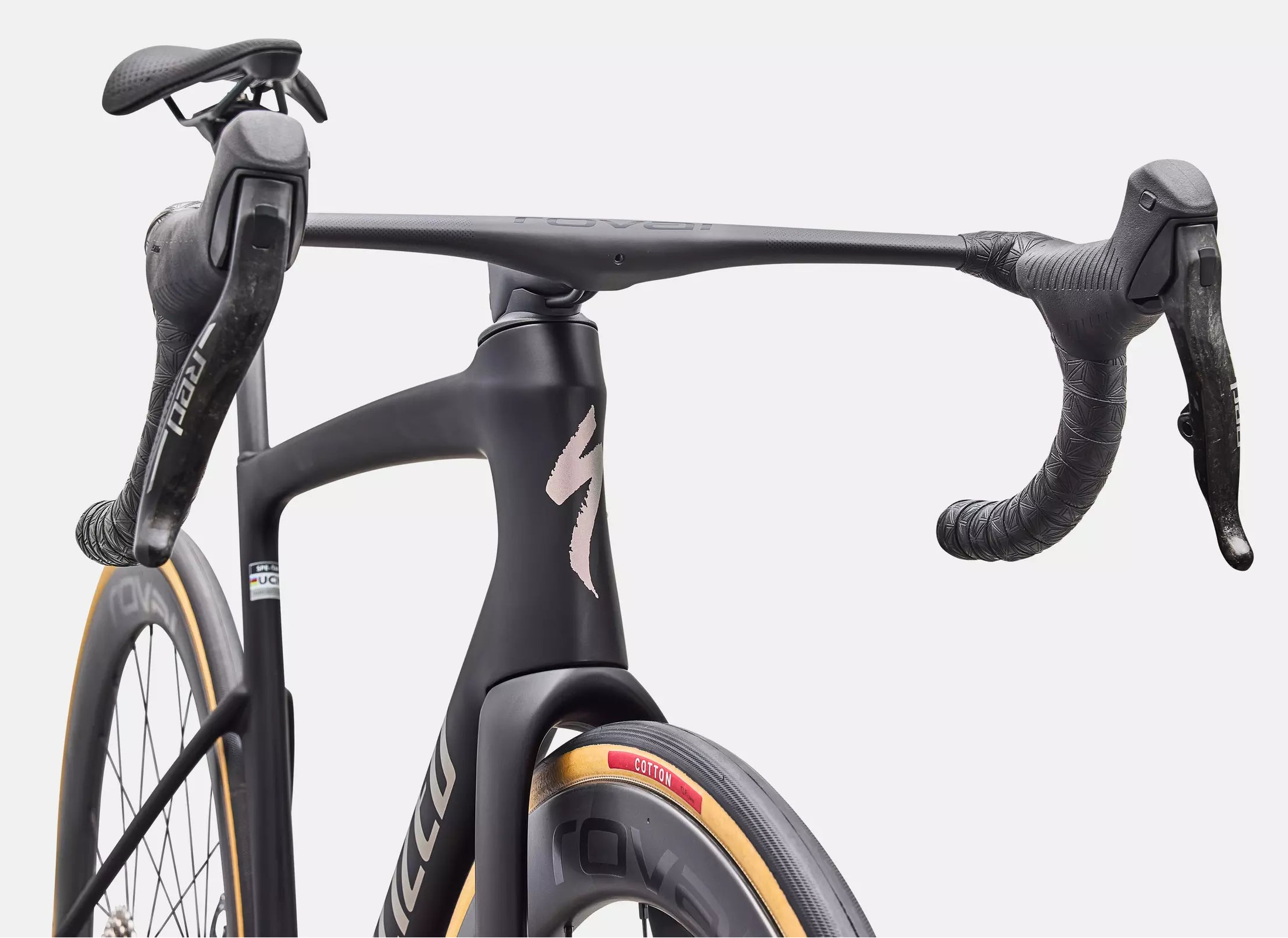 Specialized Tarmac SL9 S-Level Red AXS bike - Satin Carbon / Silver Dust