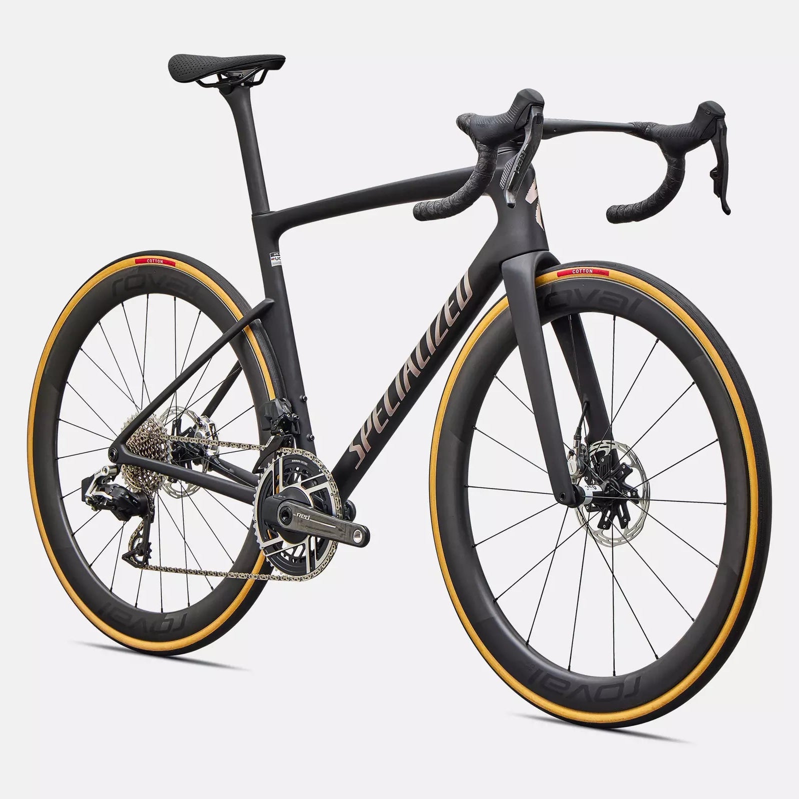 Specialized Tarmac SL9 S-Level Red AXS bike - Satin Carbon / Silver Dust