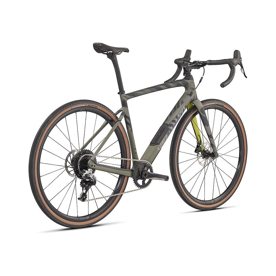 Specialized Diverge Comp Carbon Gravel Bike - Satin Olive/Oak/Chrome/Wild