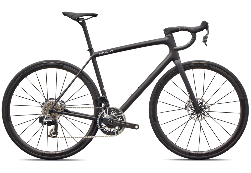 Specialized S-Works Aethos 2 AXS Satin Carbon / Gloss Dolomite Metallic