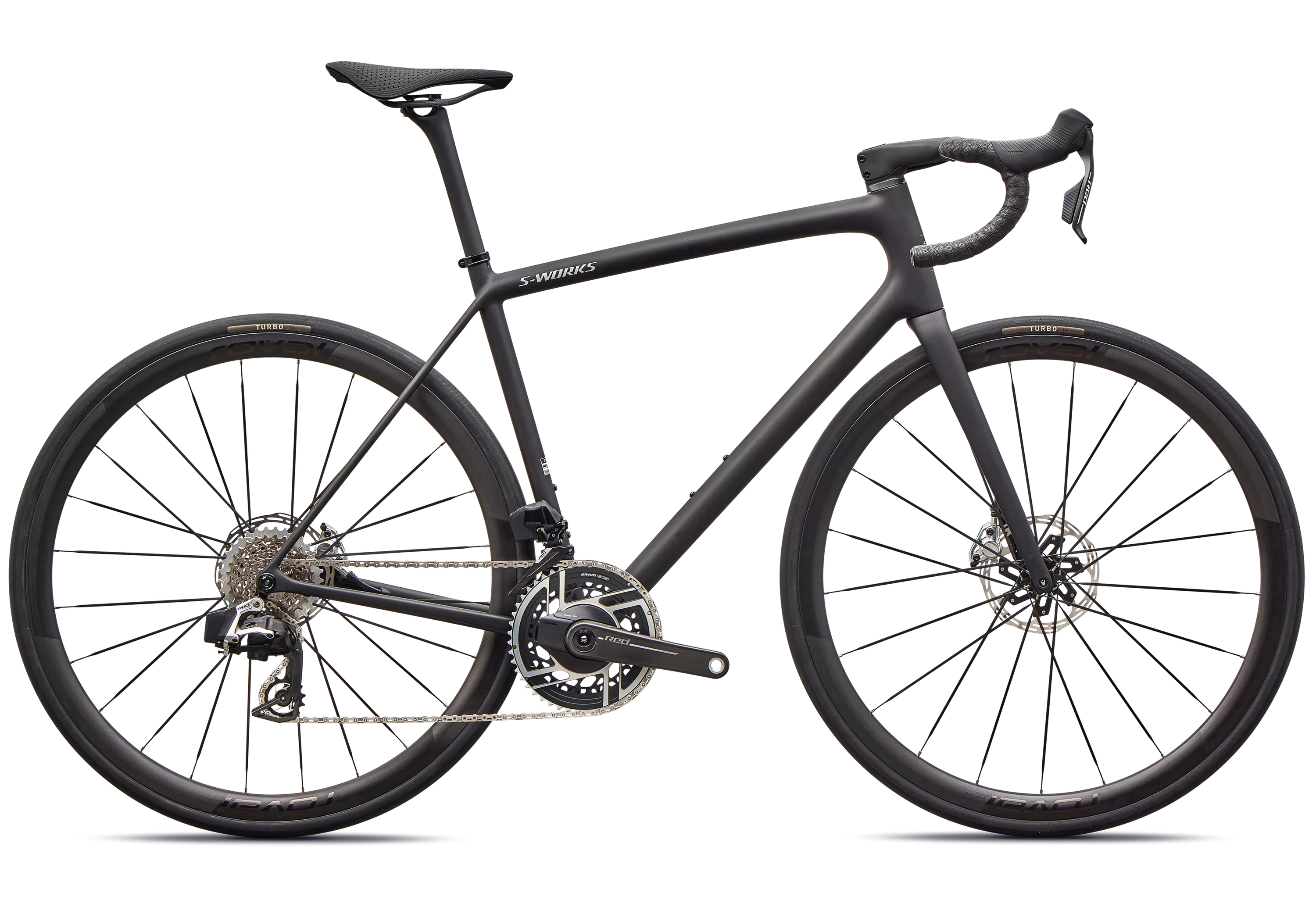 Specialized S-Works Aethos 2 AXS Satin Carbon / Gloss Dolomite Metallic