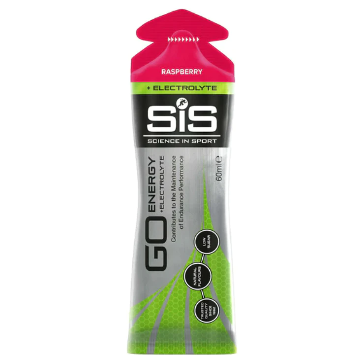 SIS Go Energy + Electrolyte Gel  60ML Raspberry