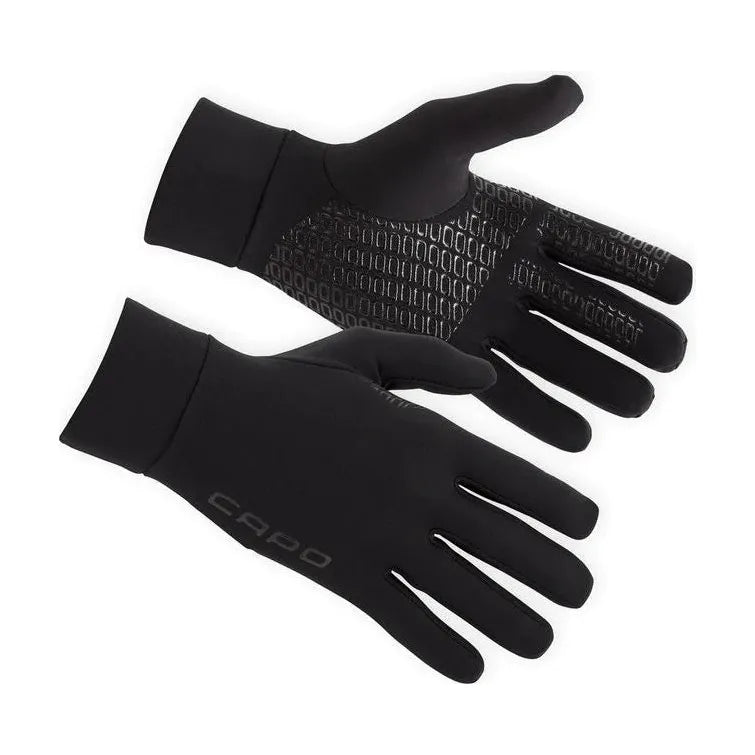 Capo Roubaix Thermal Long Finger Glove Black