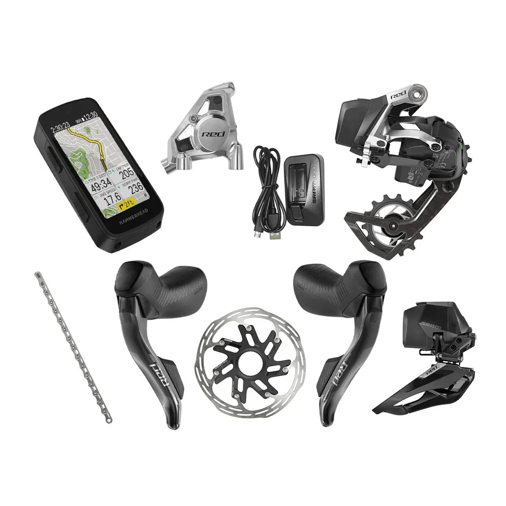 Sram Red AXS 2x HRD Karoo E1 eTap Groupset