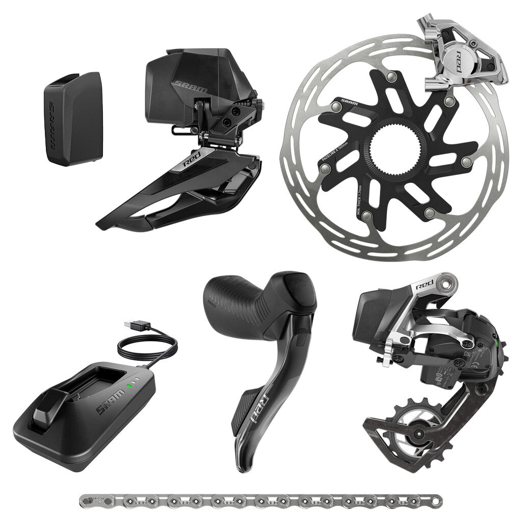 Sram Red AXS 2x HRD E1 eTap Groupset
