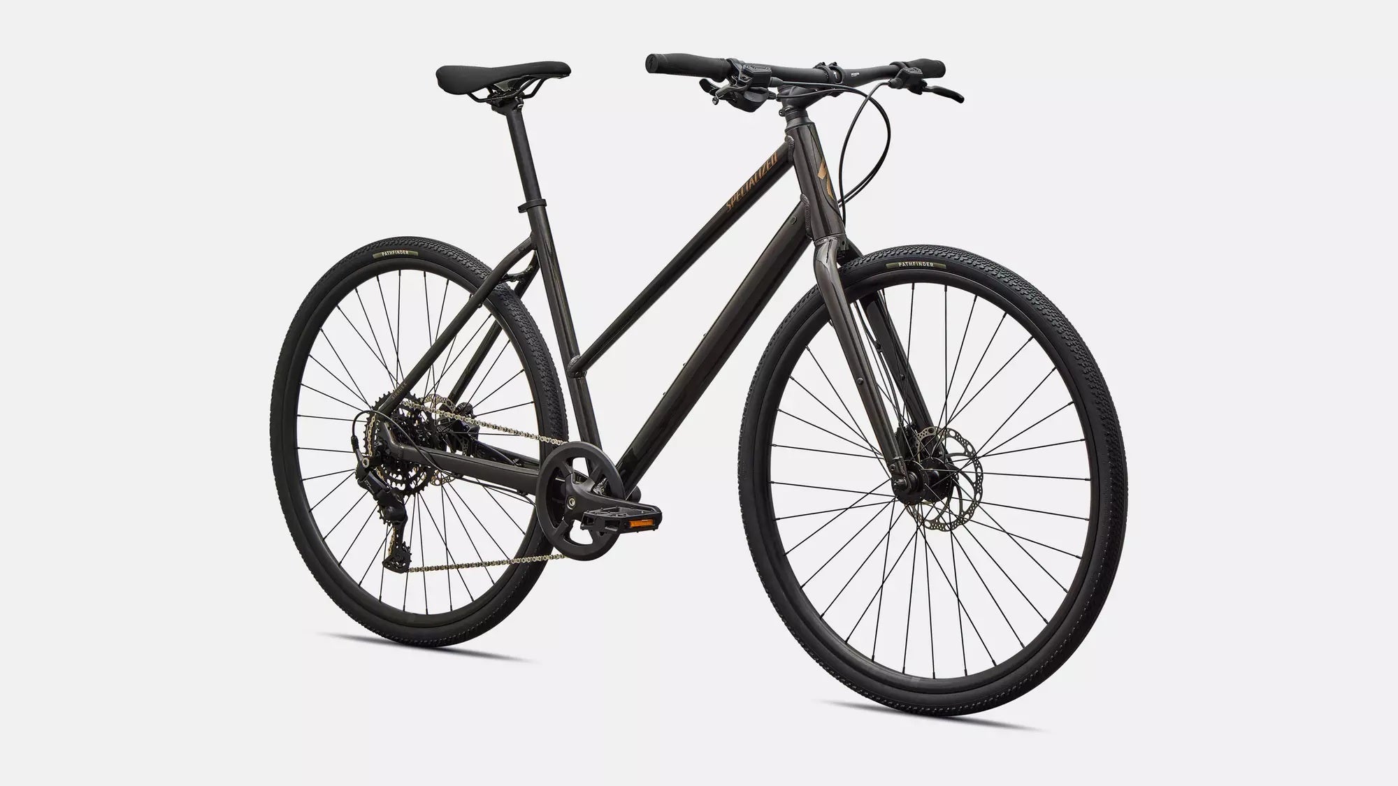 Specialized Sirrus X 2.0 Step-Through Gloss Metallic Obsidian