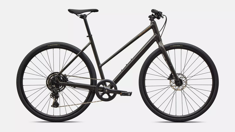 Specialized Sirrus X 2.0 Step-Through Gloss Metallic Obsidian