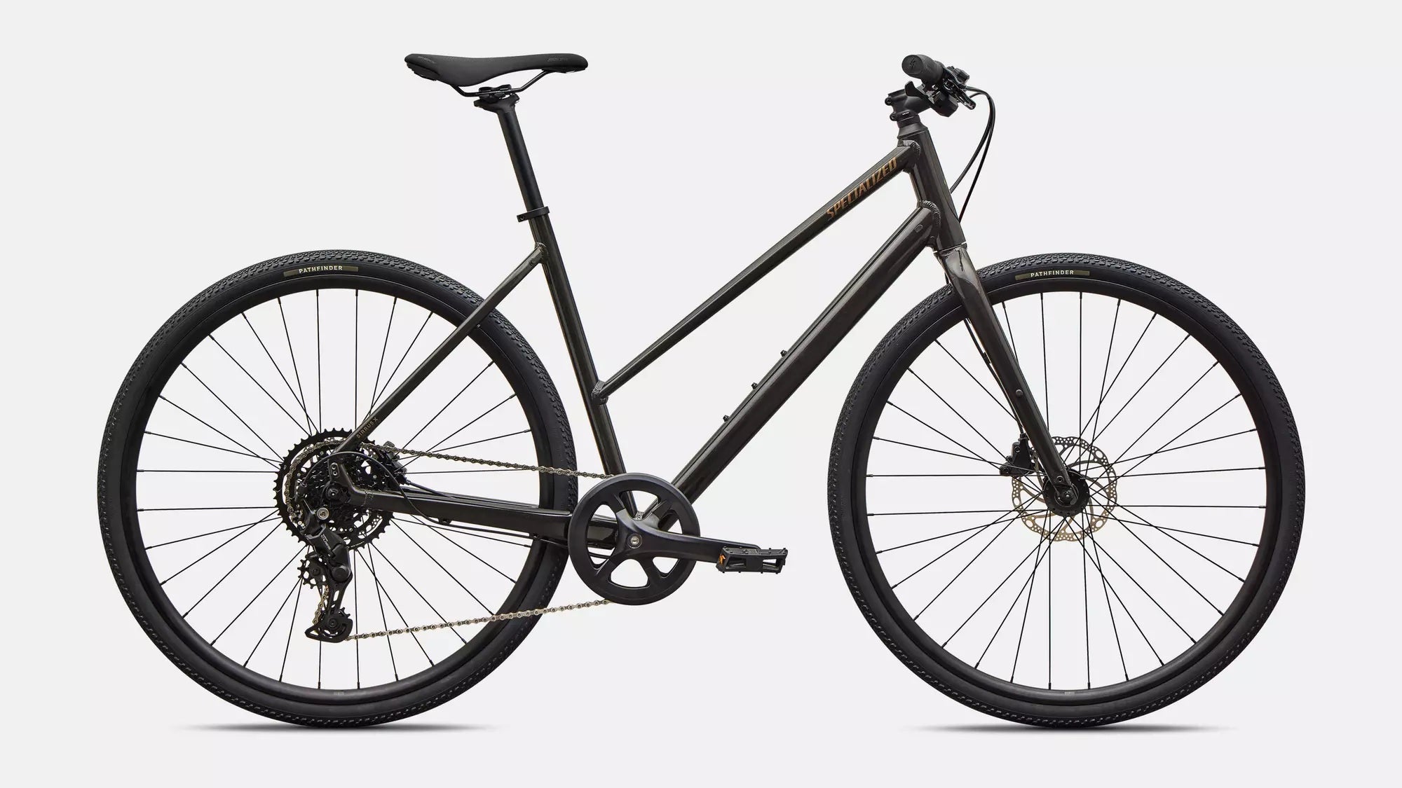 Specialized Sirrus X 2.0 Step-Through Gloss Metallic Obsidian