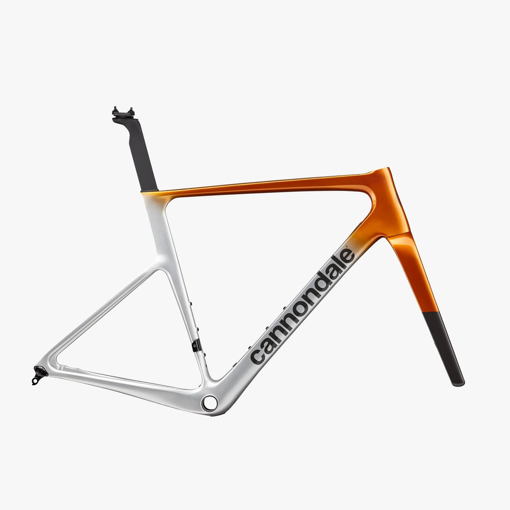 Cannondale SuperSix EVO Hi-Mod Frameset Silver/Orange