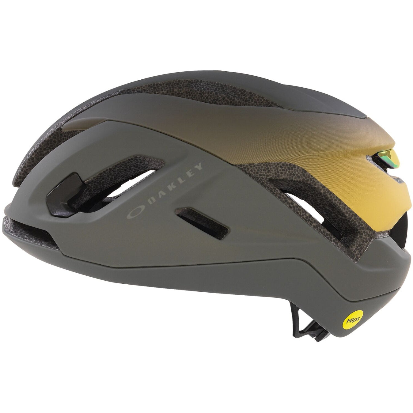 Oakley ARO5 Race Helmet  Dark gray/light curry